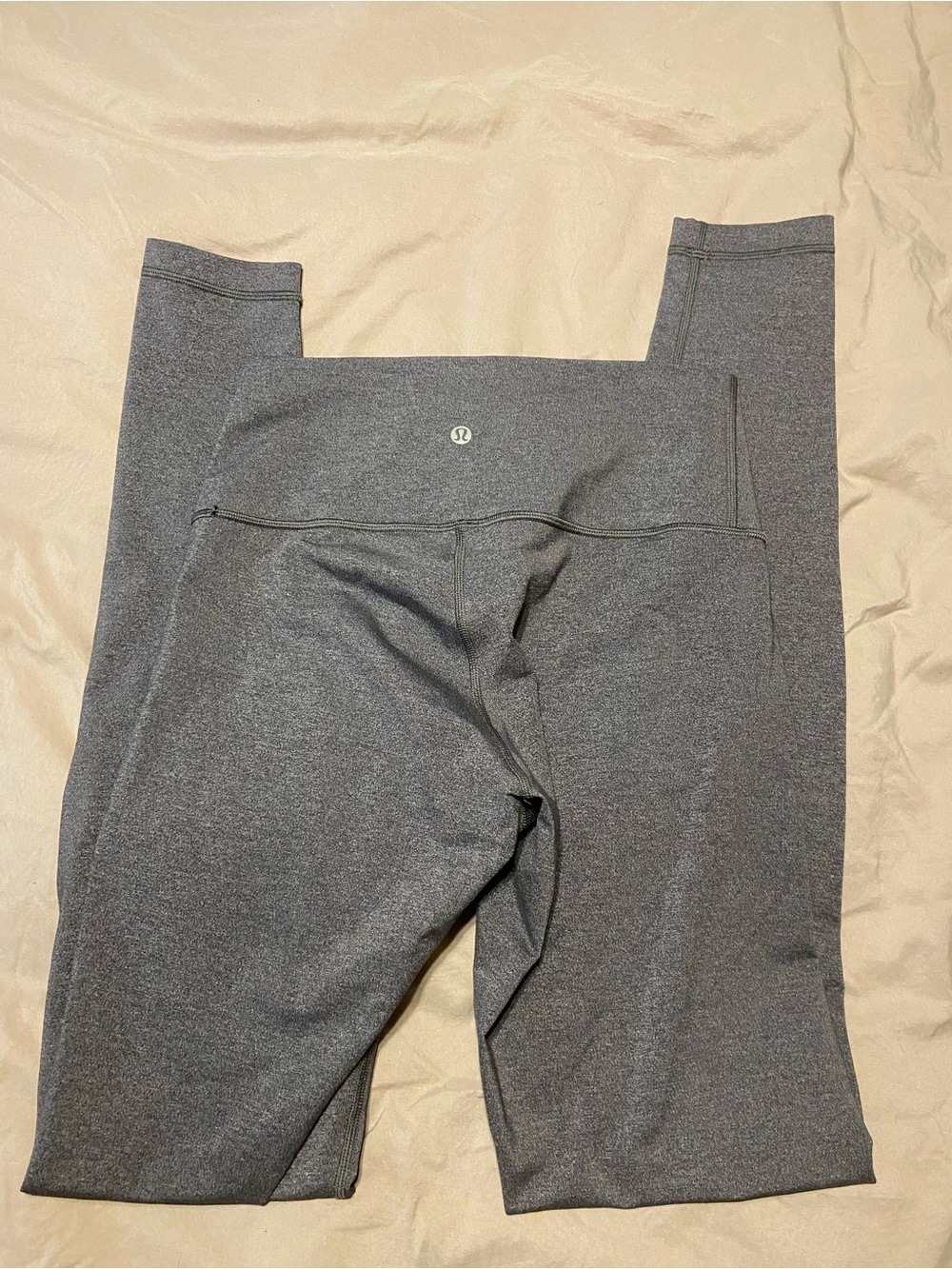 lululemon athletica Heathered Gray High-Rise Leggings - Picture 2 of 3